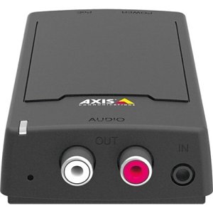 AXIS C8033 Network Audio Bridge, 256MB RAM,512MB Flash, Black