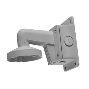 Hikvision DS-1273ZJ-140B Wall Mounting Bracket with Junction Box for Dome Cameras, Indoor & Outdoor Use, Load Capacity 4.5kg, Black