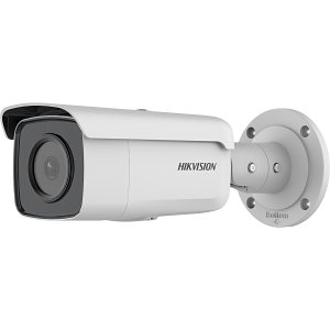 Hikvision DS-2CD2T46G2-4I Pro Series AcuSense 4MP IP67 IR IP Bullet Camera, 4mm Fixed Lens, 80 m Light Range, White
