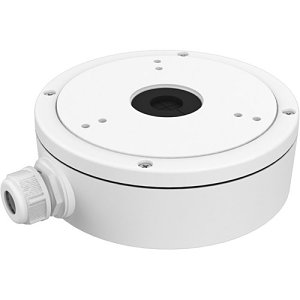 Hikvision DS-1280ZJ-M Junction Box for Dome Cameras, Indoor & Outdoor Use, Load Capacity 4.5kg, White