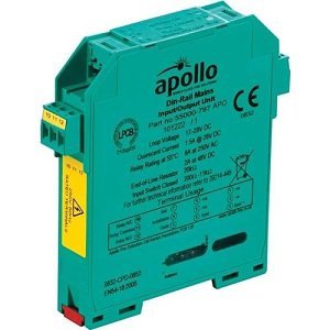 Apollo 55000-797APO XP95 Series, Input and Output Module, 250V AC, IP20, DIN-Rail, EN 54-17 and EN 54-18 Certified