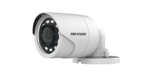 Hikvision DS-2CE16D0T-IRF WDR IP67 HDoC Mini Bullet Camera, 2.8mm Fixed Len, White