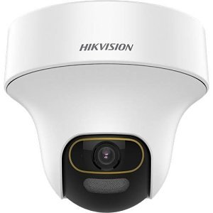 Hikvision DS-2CE70DF3T-PTS Turbo HD ColorVu 2MP 2.8mm Fixed Lens, Indoor Audio PT Analog Dome Camera