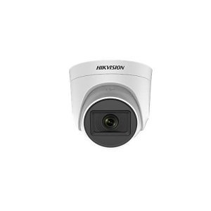 Hikvision DS-2CE76D0T-EXIPF Value Series, 2MP 2.8mm Fixed Lens, Analugue Turret Camera, IR 20M, White