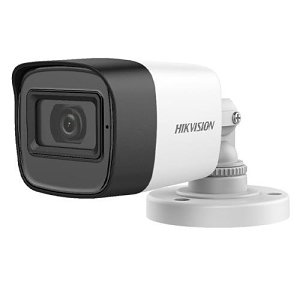 Hikvision DS-2CE16D0T-EXIF Value Series, 2MP 2.8mm Fixed Lens, Analogue Mini Bullet Camera, IR 20M, White