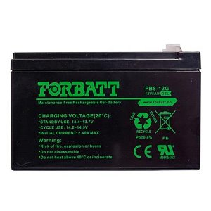 FORBATT FB12-8G, 12VDC 8Ah Gel Battery