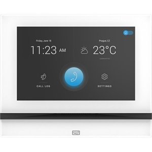 2N Indoor View Series Intercom Answering Unit with 7" Touchscreen, White