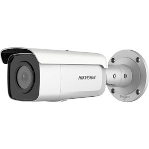 Hikvision DS-2CD2T26G2-2I Pro Series AcuSense 2MP IR IP Bullet Camera, 4mm Fixed Lens, White