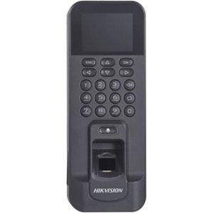Hikvision DS-K1T804BMF Value Series, Fingerprint Reader with Keypad, Surface Mount, Supports RS-485 and Wiegand Protocol, Black