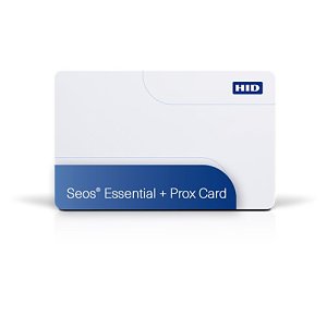 HID 551 SEOS Series Printable Proximity Card, White, 25-Pack