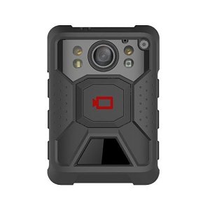 Hikvision DS-MCW407 Ultra Series H265 IP68 Wi-Fi and 4G Body Camera, 2.4mm Fixed Lens, Black