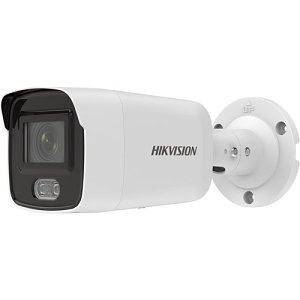 Hikvision DS-2CD2027G2-L Pro Series, ColorVu IP67 2MP 4mmFixed Lens IP Bullet Camera, White