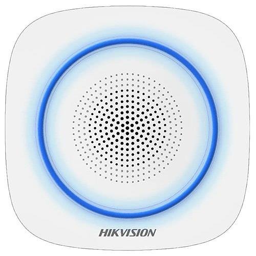 Hikvision DS-PS1-I-WE InternalSounder, Two-Way Communication, Blue Flash
