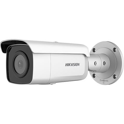 Hikvision DS-2CD2T26G2-ISU-SL Pro Series, 2MP AcuSense Strobe Light and Audible Warning IP Bullet Camera, IP67, 4mm Fixed Lens, White