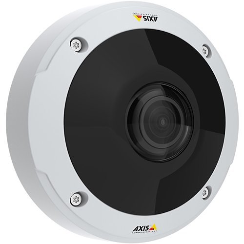 AXIS M3058-PLVE M30 Series, Zipstream IP66 12MP 1.3mm Fixed Lens IR 15M IP Dome Camera,White