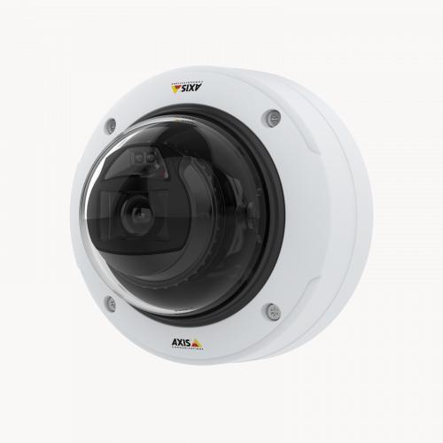 AXIS P3265-LV 2 Megapixel Indoor Full HD Network Camera - Colour - Dome - 40 m Infrared Night Vision - H.264 (MPEG-4 Part 10/AVC), H.265 (MPEG-H Part 2/HEVC), Motion JPEG, H.264B, H.264M, H.264 HP, H.265 (MP) - 1920 x 1080 - 3.40 mm- 8.90 mm Varifocal Lens - 2.6x Optical - RGB CMOS - Ceiling Mount, Bracket Mount, Junction Box Mount - IK10 - IP52