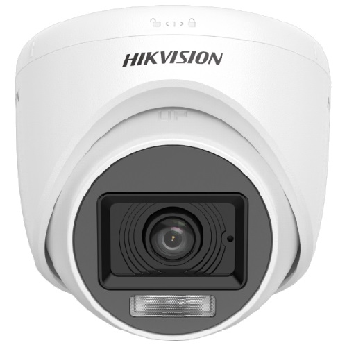 Hikvision DS-2CE76D0T-LPFS Value Series, 2MP 2.8mm Fixed Lens, IR 20M HDoC Turret Camera