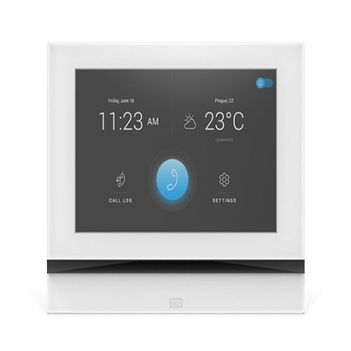 2N Indoor View White Answering Unit with 7" Touchscreen