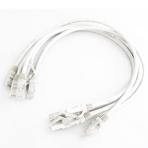 W Box 2 m Category 6e Network Cable for Network Device - 5 - First End: 1 x RJ-45 Network - Male - Second End: 1 x RJ-45 Network - Male - Patch Cable - Gold Plated Connector - 28 AWG - Grey