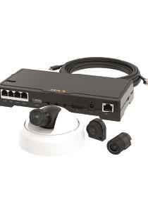 AXIS FA54 Surveillance Camera Main Unit - for Store, Office, Bank, Indoor, Corridors, Door, Lock, Light - Plastic - Casing, Casing
