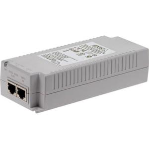 AXIS T8134 PoE Injector - 110 V AC, 230 V AC Input - 55 V DC Output - 10/100/1000Base-T Input Port(s) - 10/100/1000Base-T Output Port(s) - 60 W - Wall/Shelf/DIN Rail-mountable