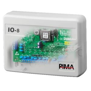 PIMA I/O-8N Alarm Control Panel Expansion Module - For Control Panel - Polycarbonate
