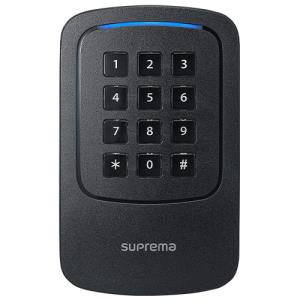 Suprema XPass 2 XP2-GKDPB Card Reader/Keypad Access Device - Outdoor - Proximity, Key Code - 200000 User(s) - Fast Ethernet - Network (RJ-45) - Serial - Wiegand - Gang Box Mount