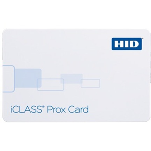 HID iCLASS 2122 ID Card - 54.03 mm x 85.73 mm Length - 100 - White