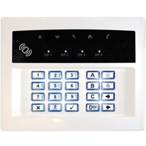 Pyronix Security Keypad - For Control Panel - White - Plastic