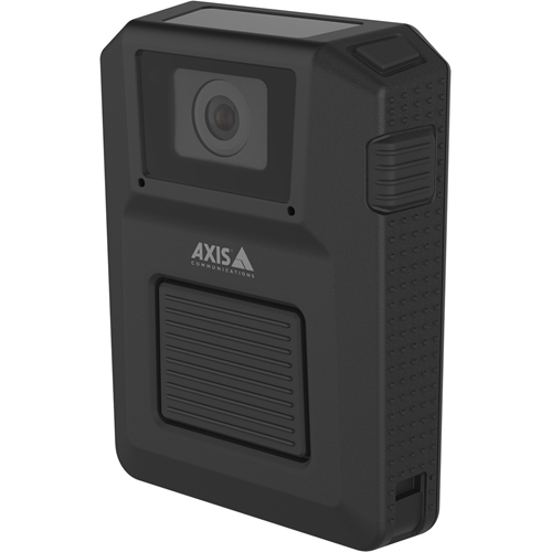 AXIS W100 Digital Camcorder - 1/2.9" RGB CMOS - Full HD - 16:9 - H.264, MPEG-4 Part 10/AVC - USB - GPS - Wireless LAN - Clip Mount