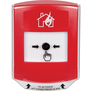 STI GR-RF-21 Manual Call Point For Fire Alarm - Red