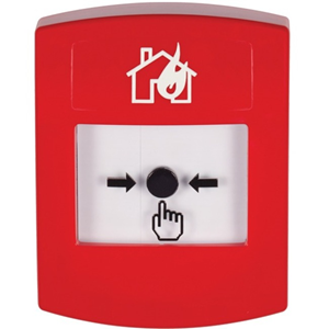 STI GR-RF-21-0 Manual Call Point For Fire Alarm - Red
