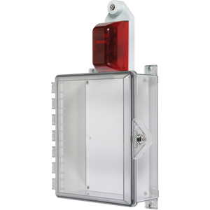 STI Security Cover for Fire Alarm Control Panel - Vandal Resistant, Damage Resistant - Polycarbonate - Clear