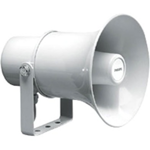 Bosch LBC3481/12 Horn loudspeaker, 10W, 6" - Horn loudspeaker 10 W, circular, ABS material, water and dust protected according IP65, fixed 2 m, 4-wire connection cable, light gray RAL 7035.