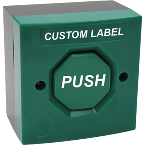 STI SS3-3G60 Push Button For Indoor - Black, Green