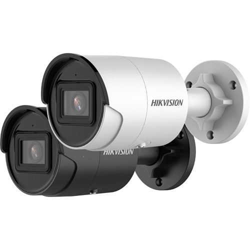 Hikvision AcuSense DS-2CD2046G2-I 4 Megapixel Network Camera - Colour - Mini Bullet - 40 m Infrared Night Vision - H.265+, H.265, H.264+, H.264, MJPEG, H.264 BP, H.264 (MP), H.264 HP, H.265 (MP) - 2688 x 1520 - 4 mm Fixed Lens - CMOS - Junction Box Mount - IP67 - Water Resistant, Dust Resistant